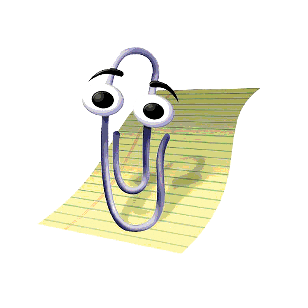 Clippy avatar chosen for Seth’s profile